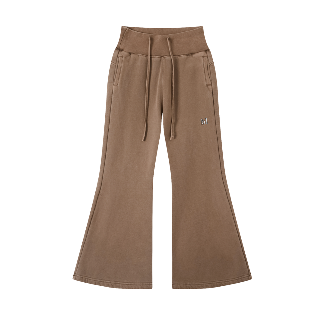 Vintage Flared Fleece Pants